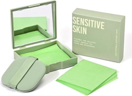 NOVO - Skin-Friendly Blotting Paper (with Mirror) / Refill