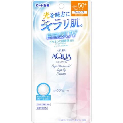 Rohto Mentholatum - Skin Aqua Super Moisture UV Light Up Essence SPF 50+ PA++++