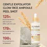Dr.Melaxin, Peel Shot Glow White Rice Peeling Ampoule - Image 7